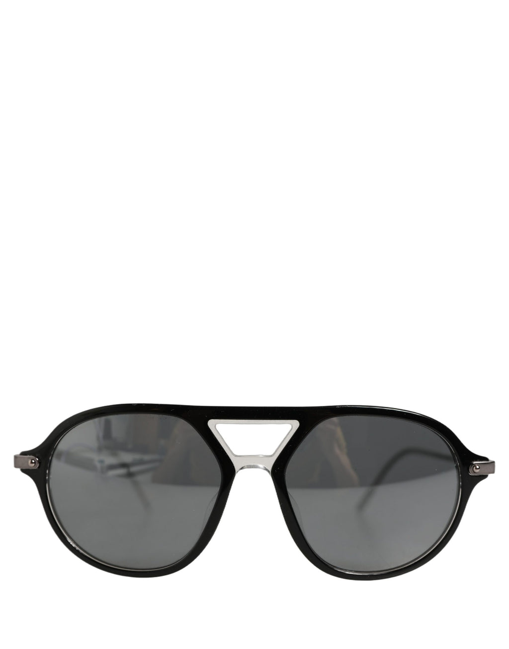 Dolce & Gabbana Black Acetate Frame DG4343F Bridge Detail Sunglasses