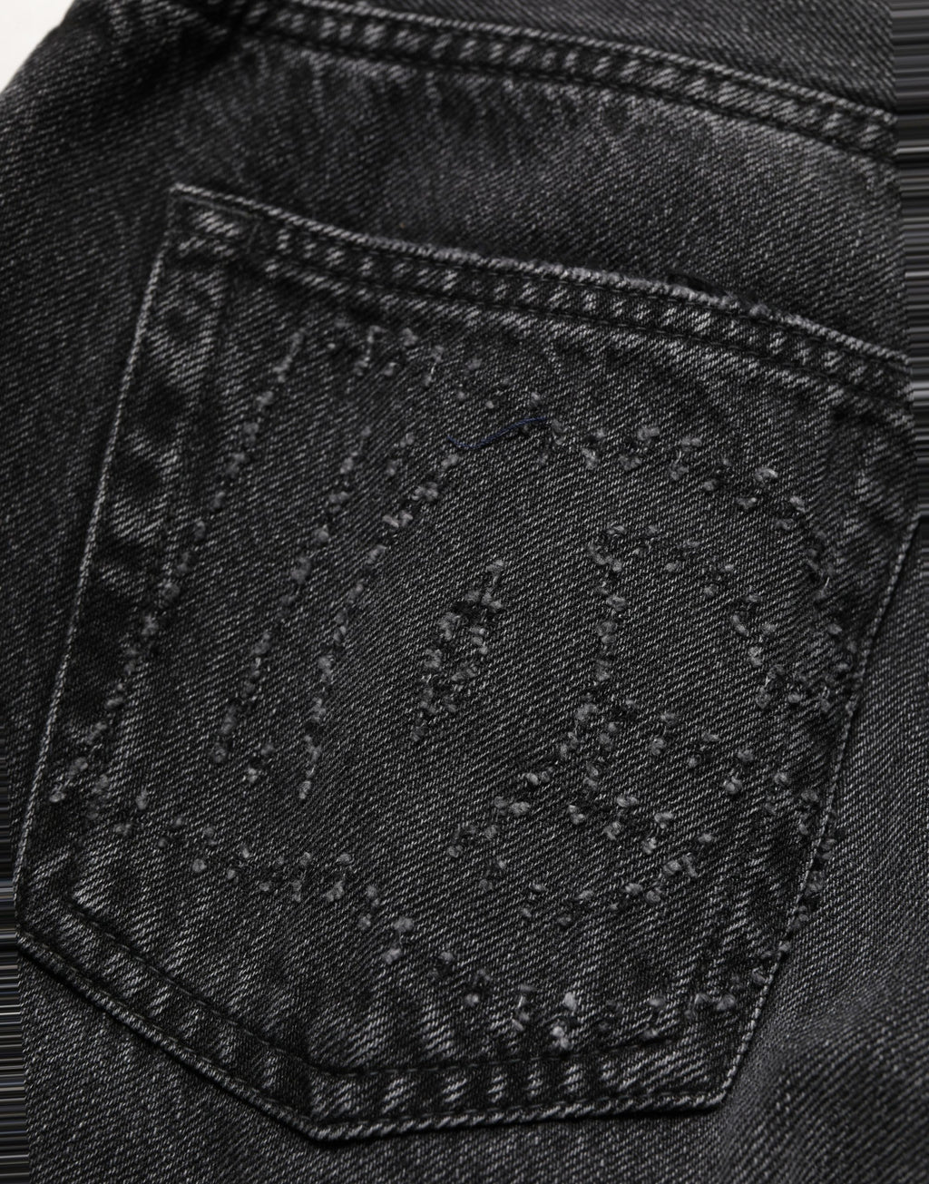 Dolce & Gabbana Dark Gray Cotton WideLeg Oversize Denim Jeans