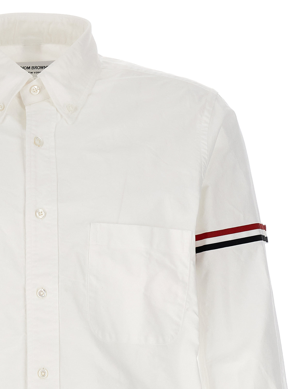 Chemisier en coton blanc Thom Browne