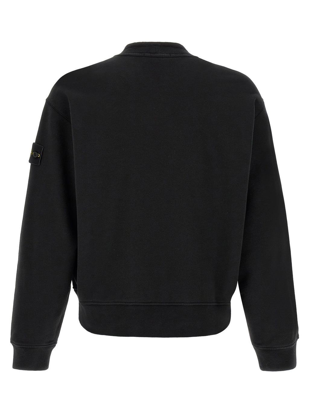 Stone Island Black Cotton Sweatshirt