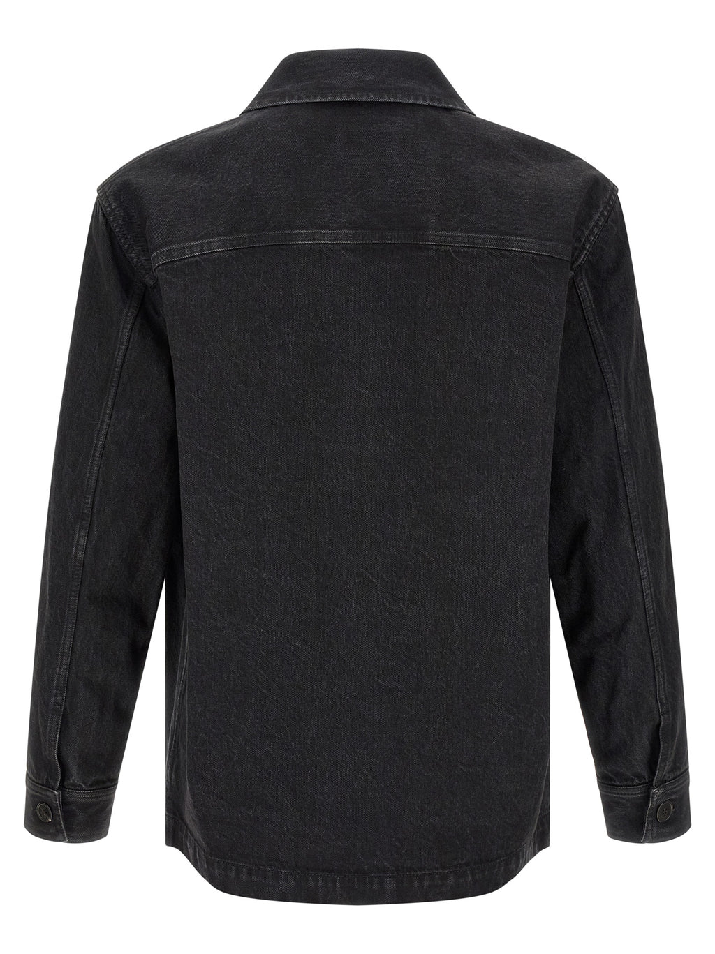 Saint Laurent Black Cotton Blouse