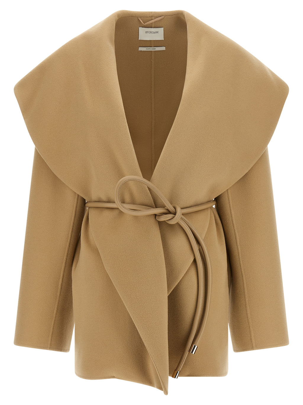Sportmax Beige Wool Coat