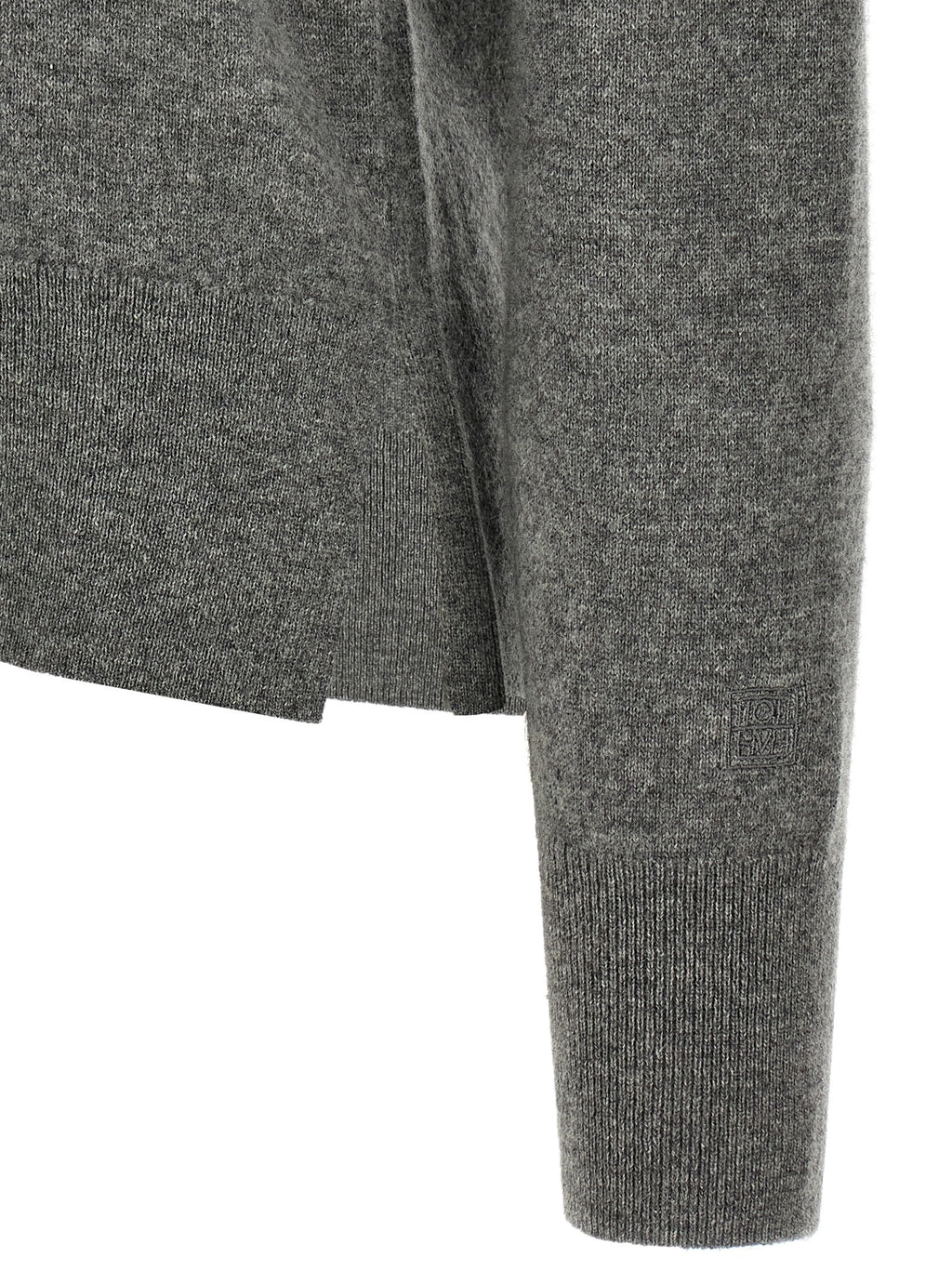 TOTEME Gray Cashmere Cardigan