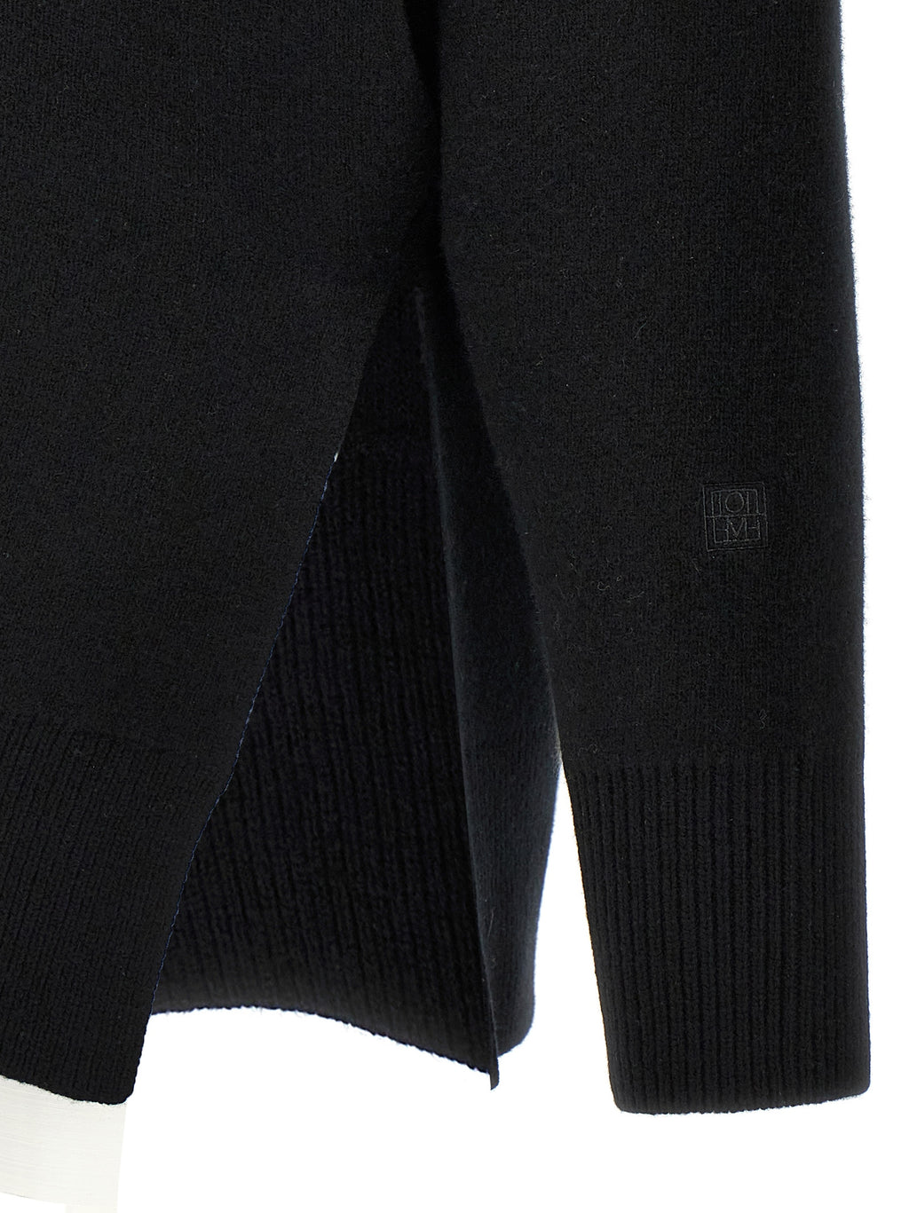 TOTEME Black Polyester Cardigan