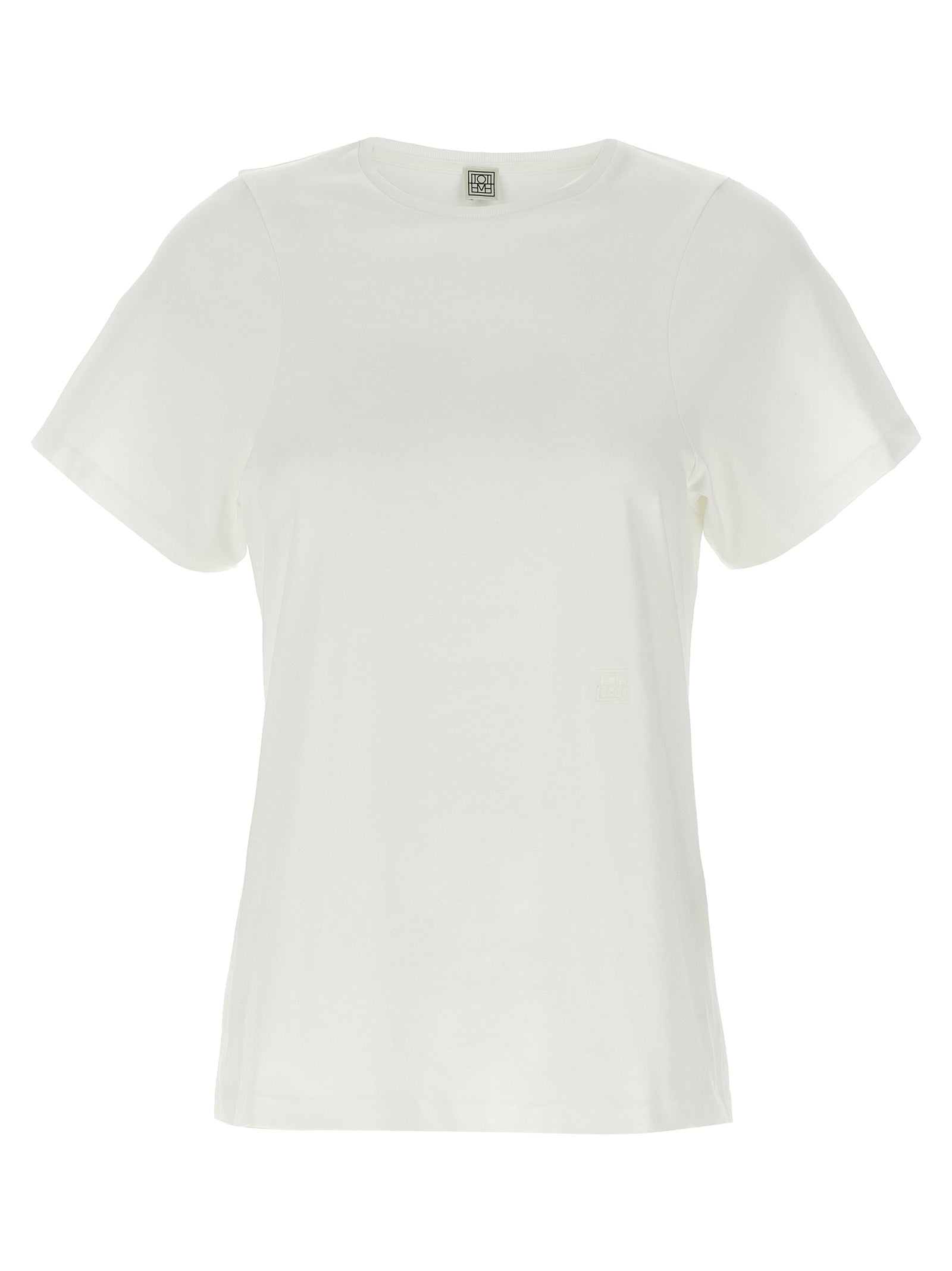 TOTEME White Cotton T-Shirt