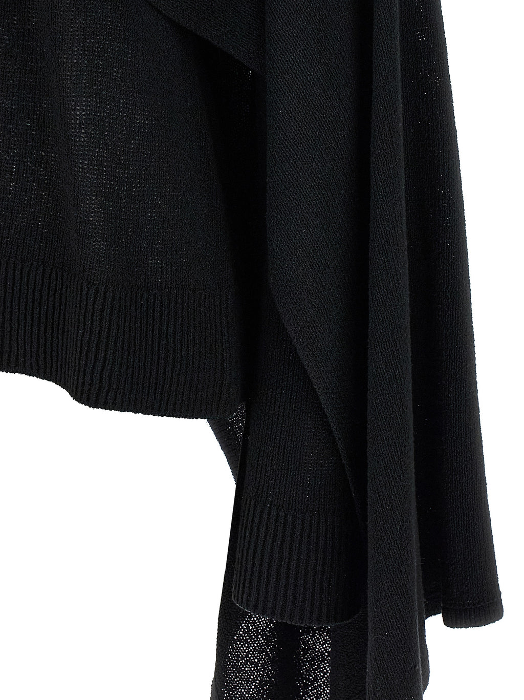 TOTEME Black Silk Cardigan