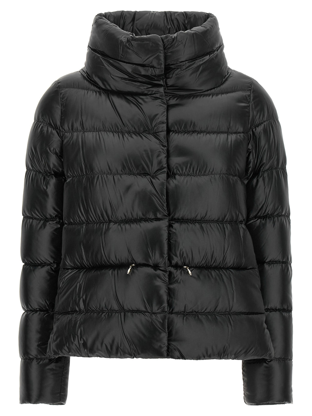 Herno Black Polyamide Full-Length Jacket