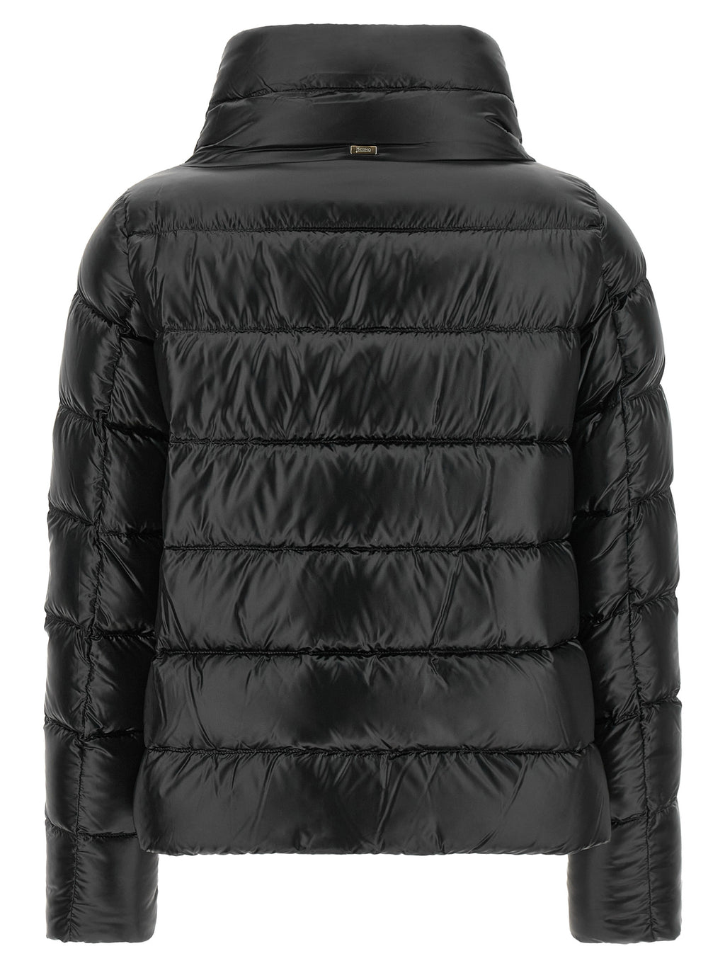 Herno Black Polyamide Full-Length Jacket