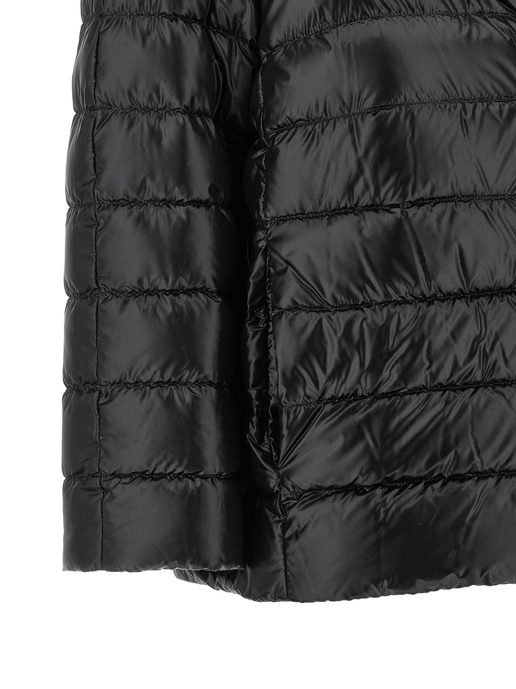 Herno Black Polyamide Full-Length Jacket