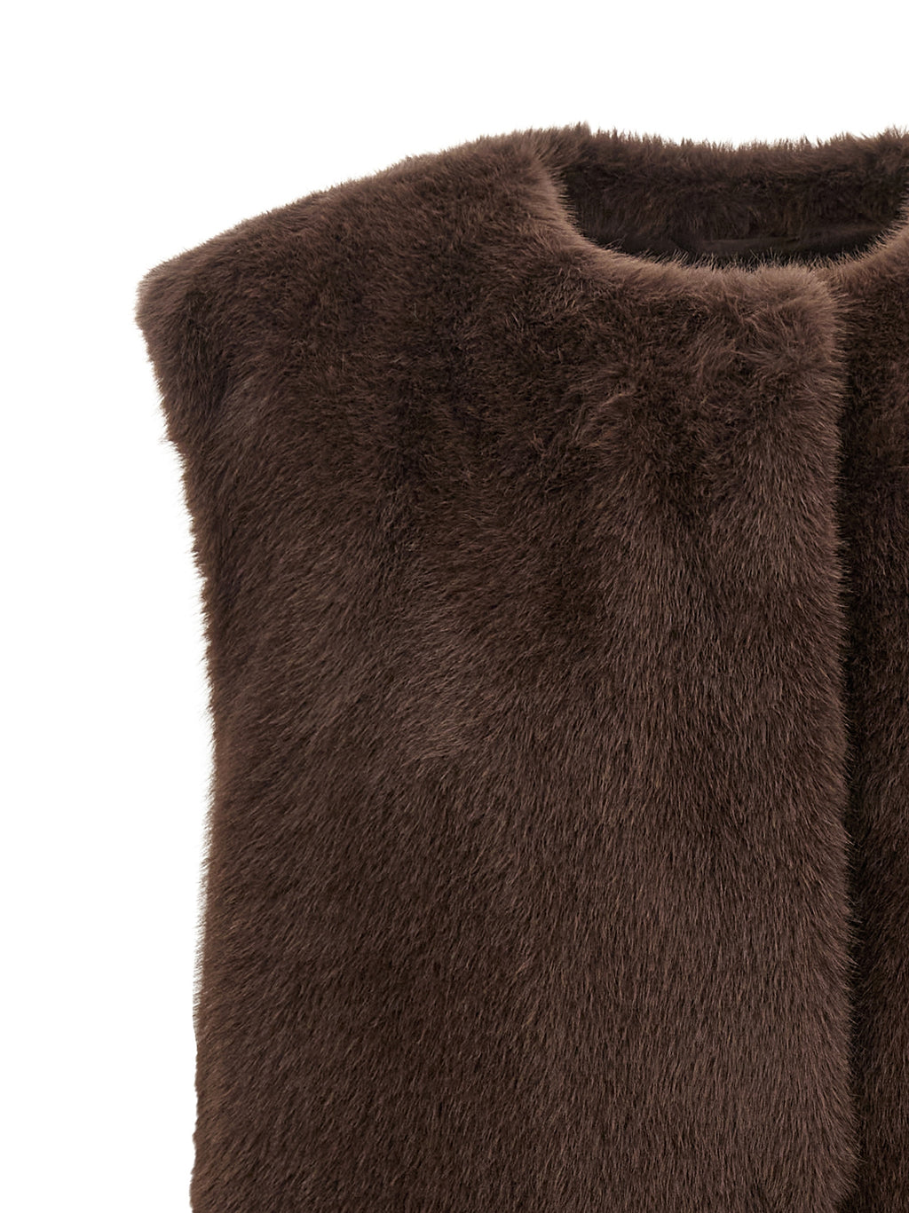 Doudoune sans manches Herno en polyester marron