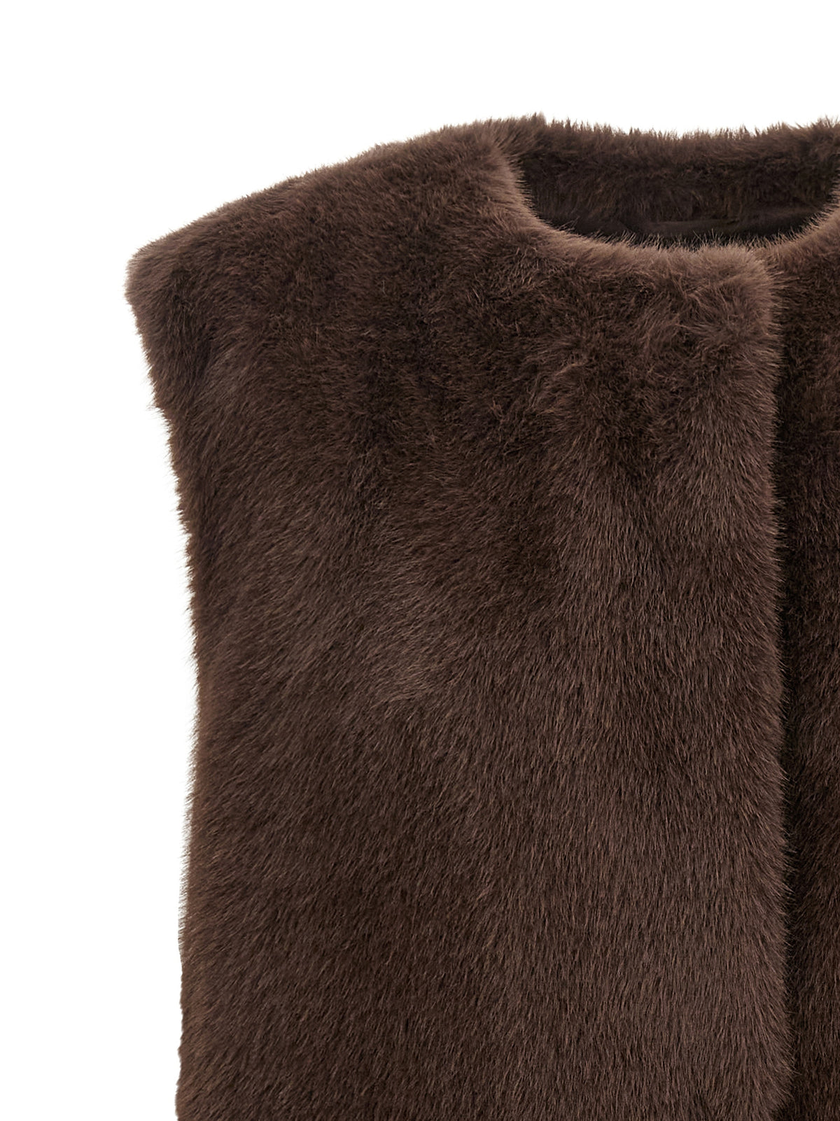 Doudoune sans manches Herno en polyester marron