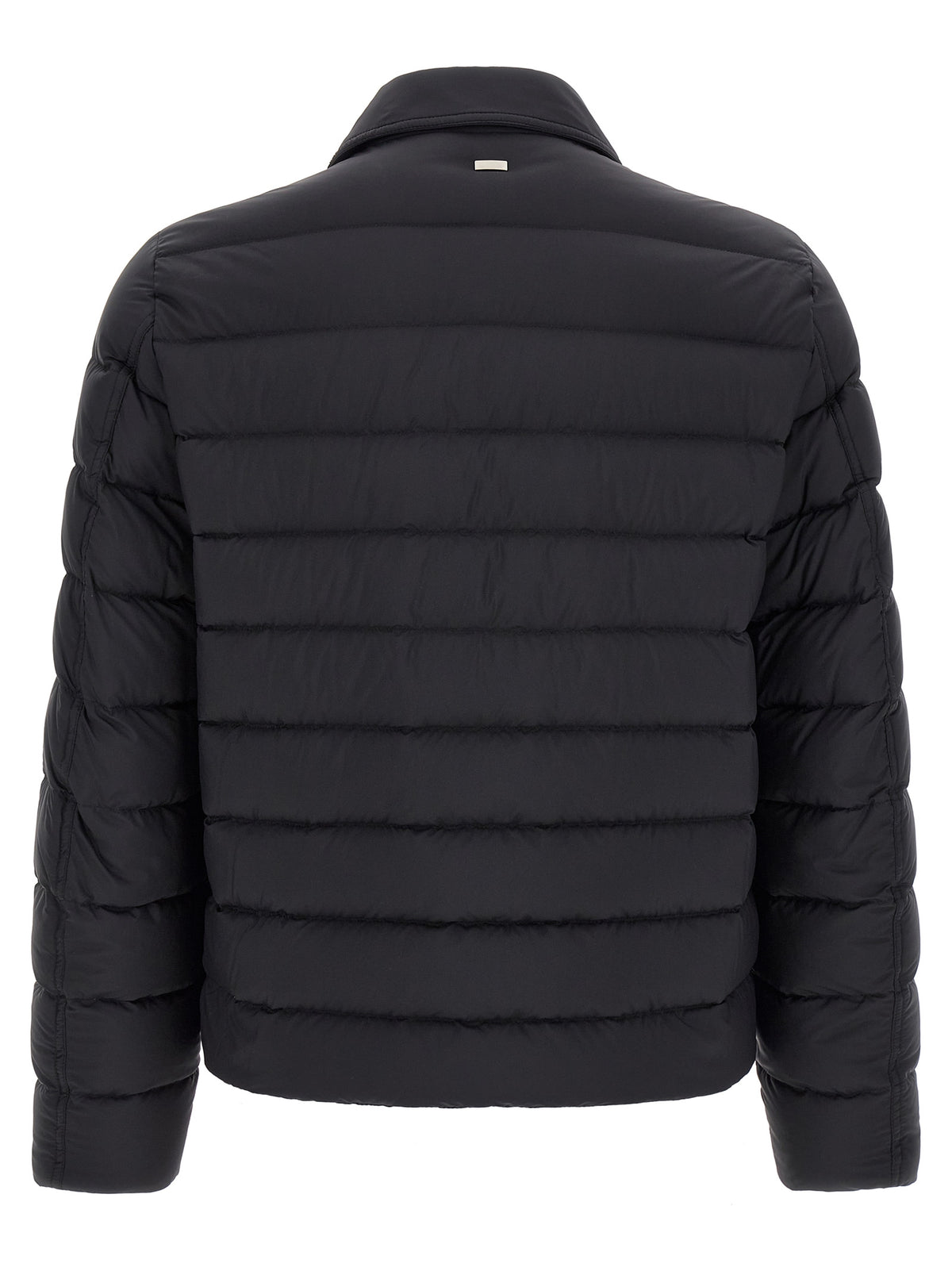 Veste longue Herno en polyamide noir