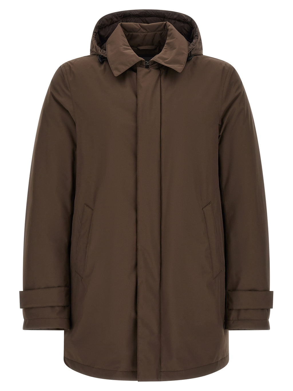 Parka Herno en polyester marron