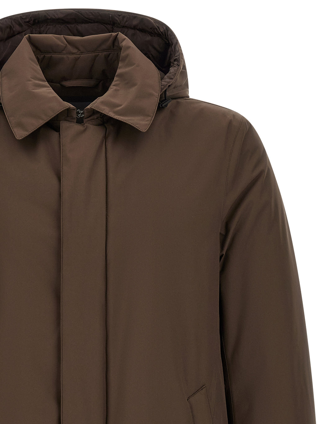 Parka Herno en polyester marron