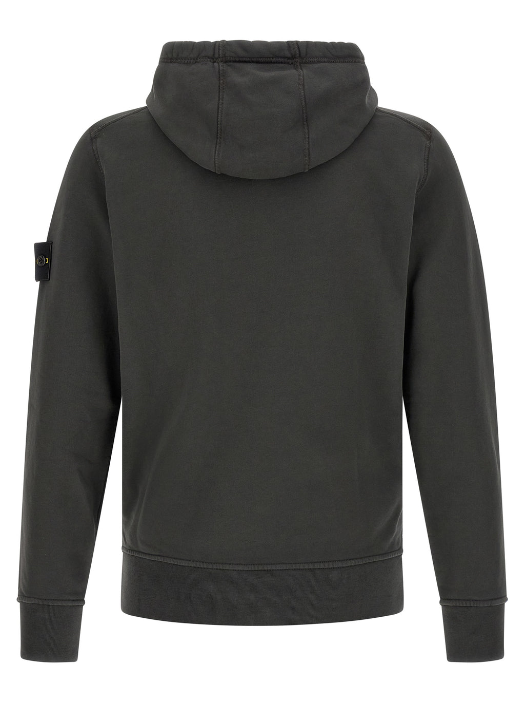 Stone Island Gray Cotton Sweatshirt