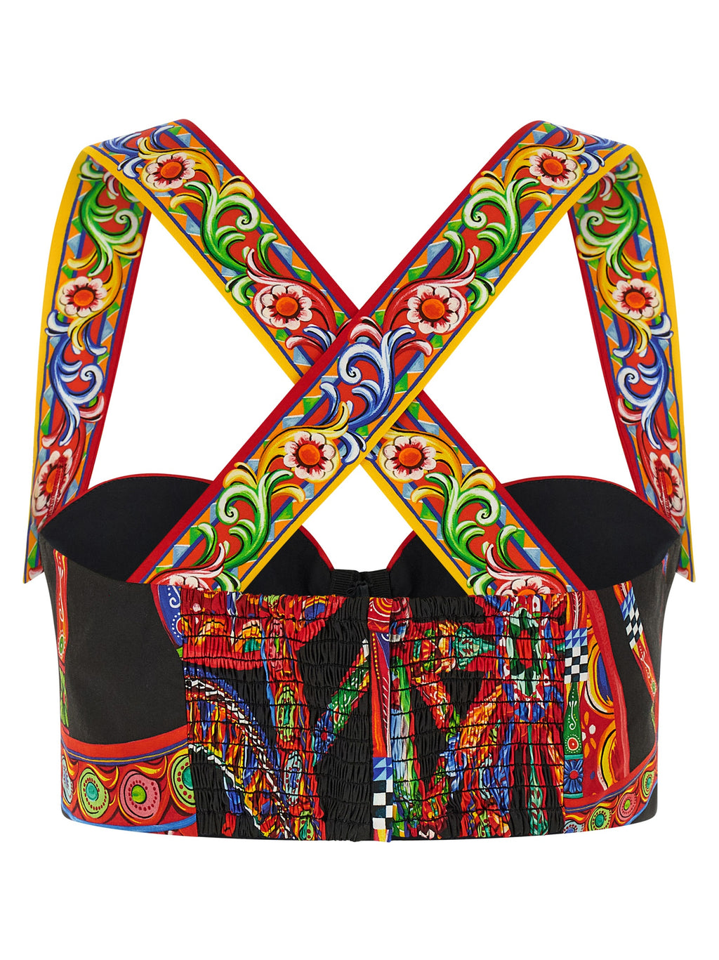 Dolce & Gabbana Bunte Baumwollbluse