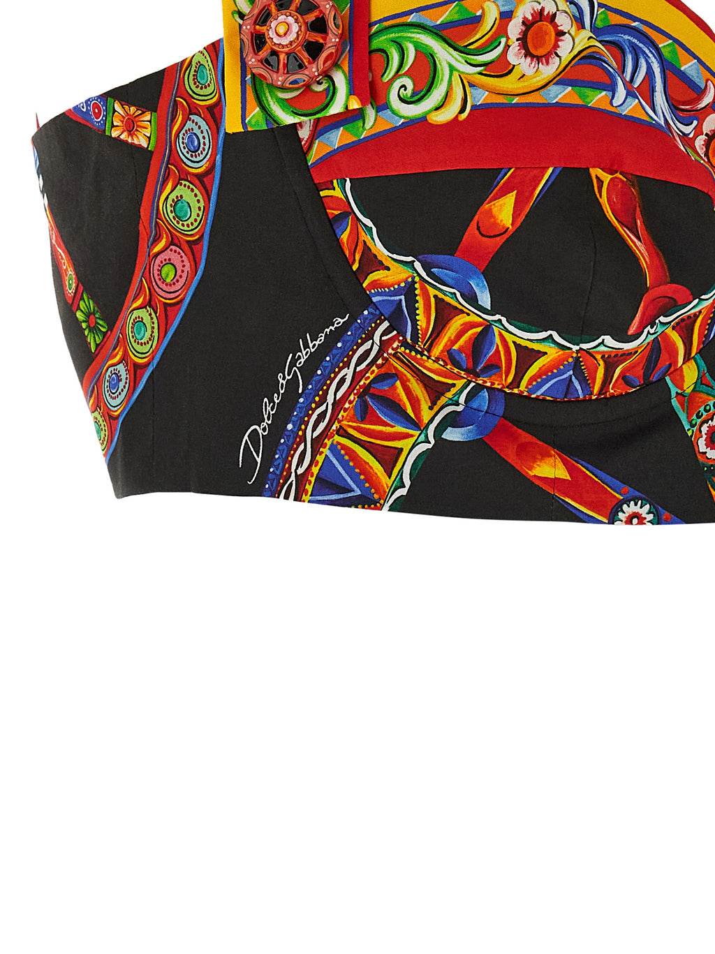 Dolce & Gabbana Bunte Baumwollbluse