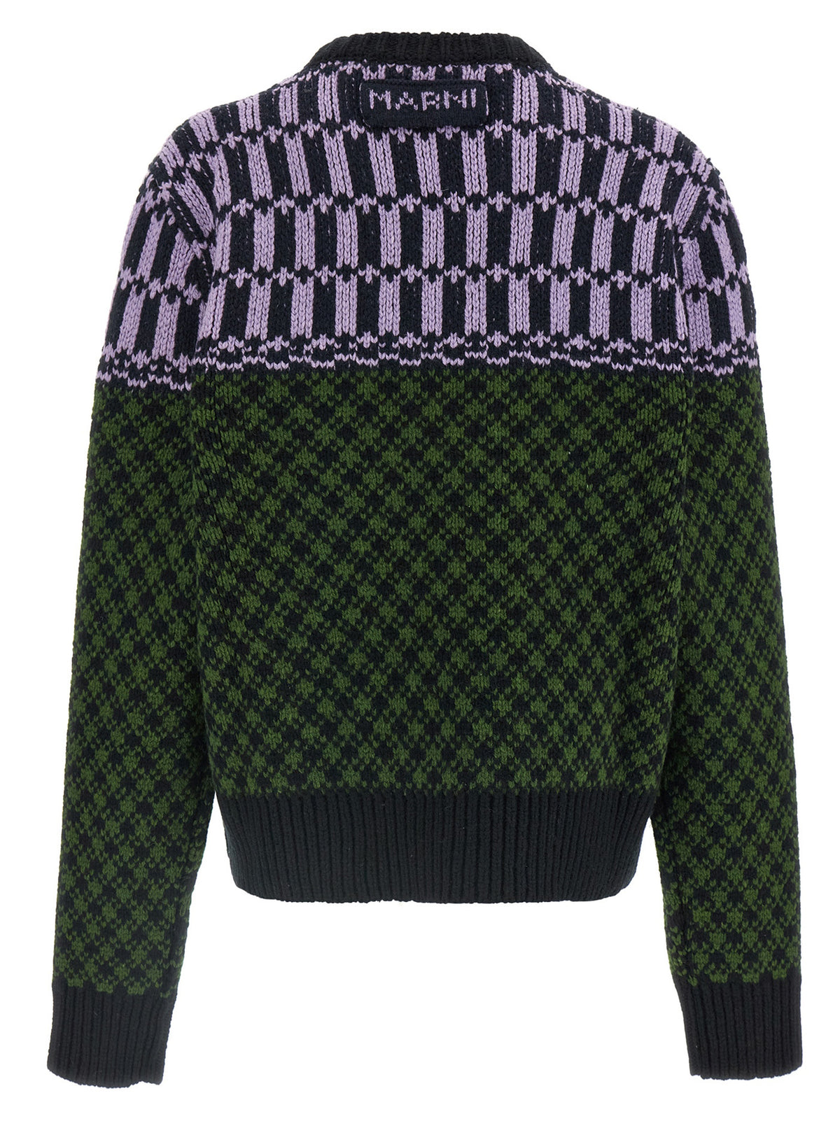 Marni Strickjacke aus mehrfarbiger Wolle