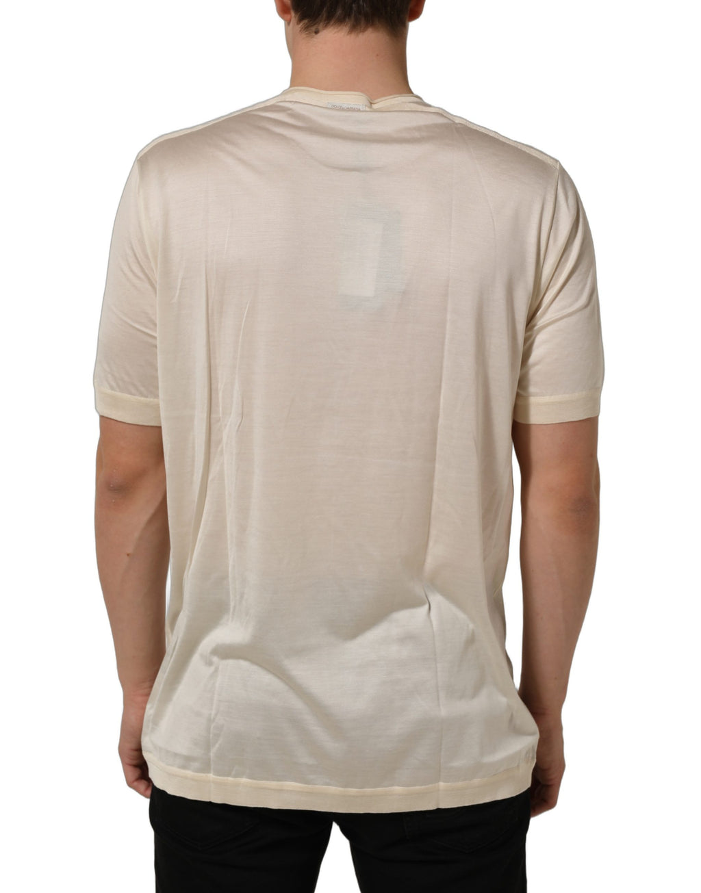 Dolce & Gabbana White Short Sleeve Collared Polo T-shirt
