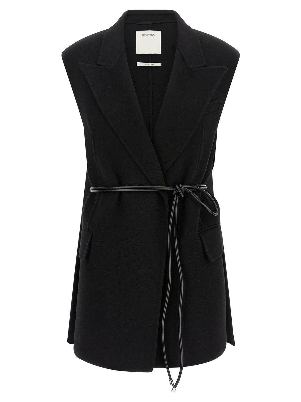 Sportmax Black Wool Blazer