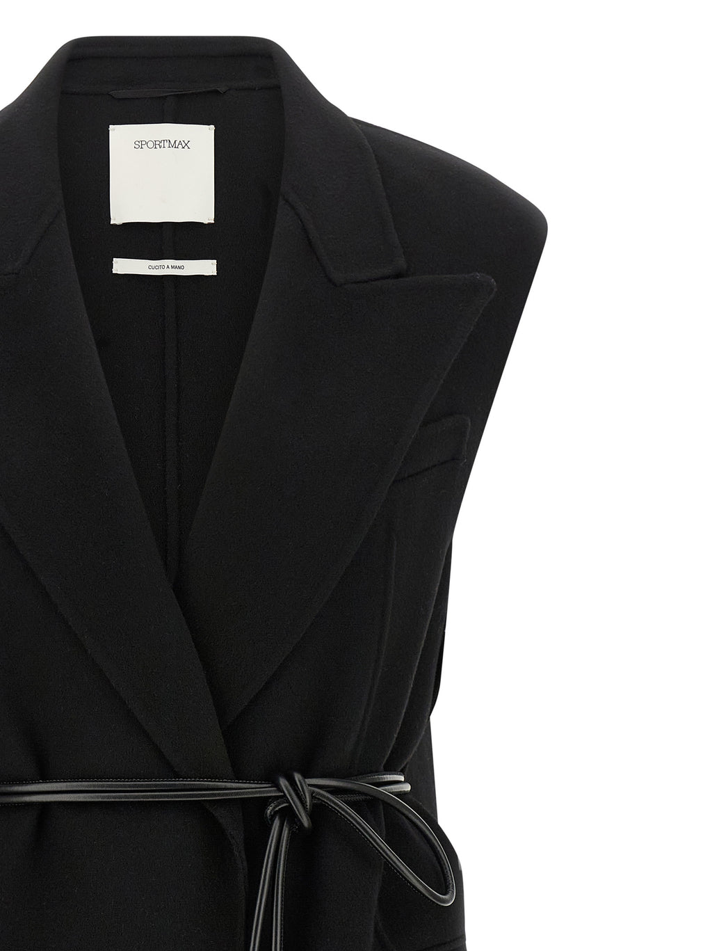 Sportmax Black Wool Blazer