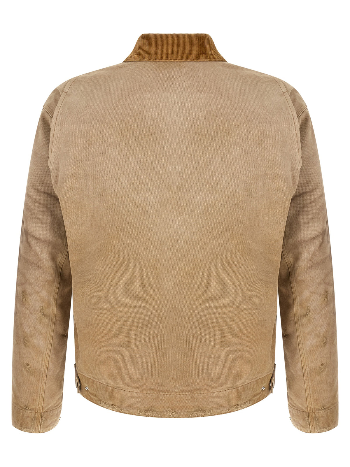 Golden Goose Beigefarbene Baumwoll-Shell-Jacke