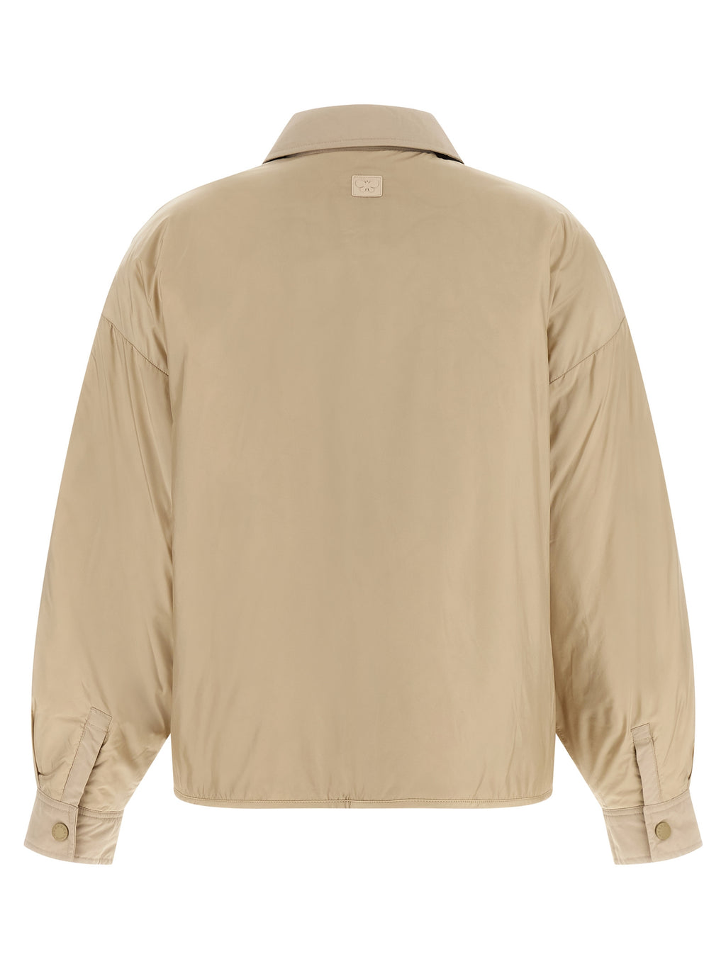 Max Mara Beige Polyester-Maxijacke