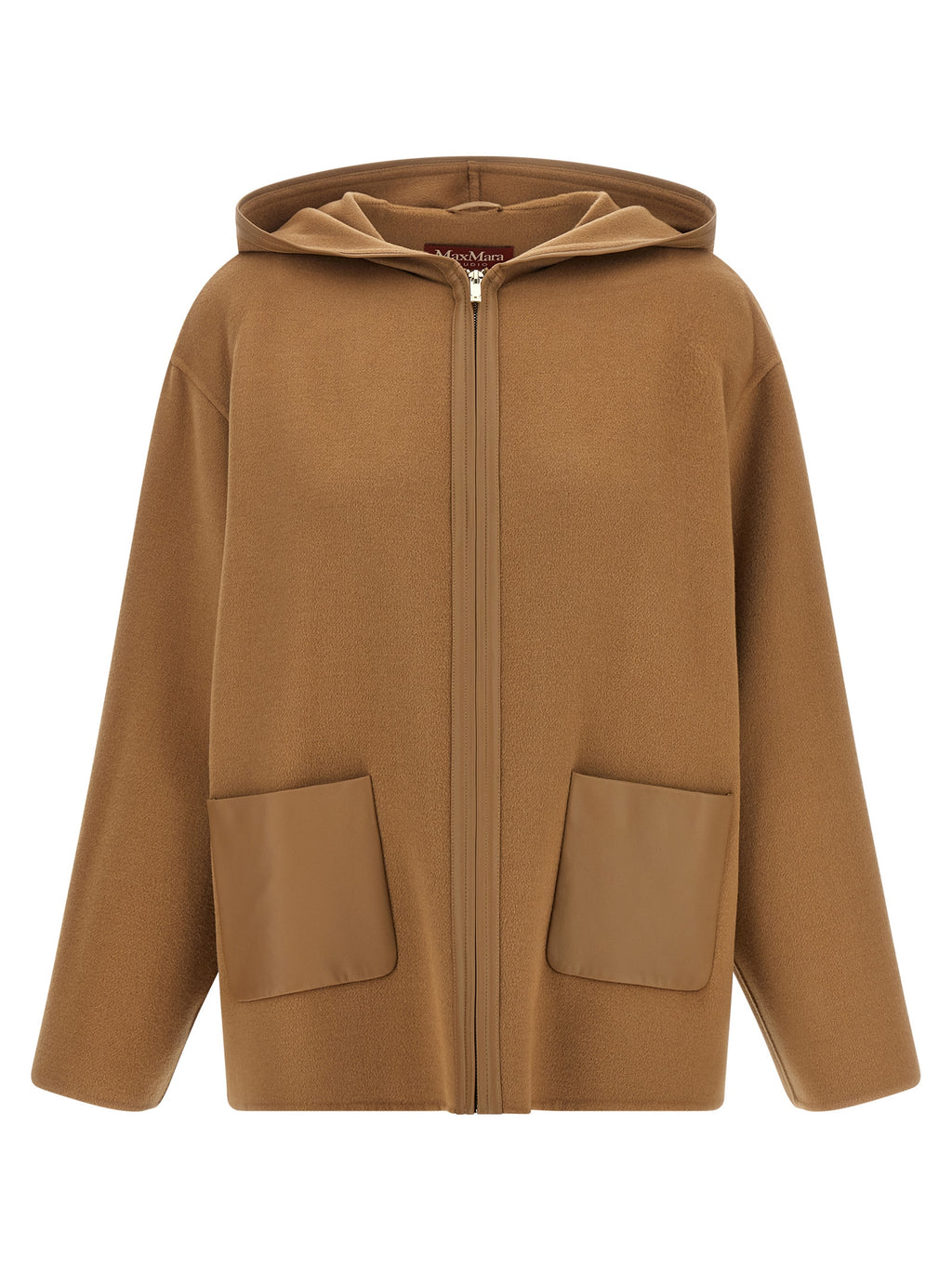 Max Mara Beige Virgin Wool Coat