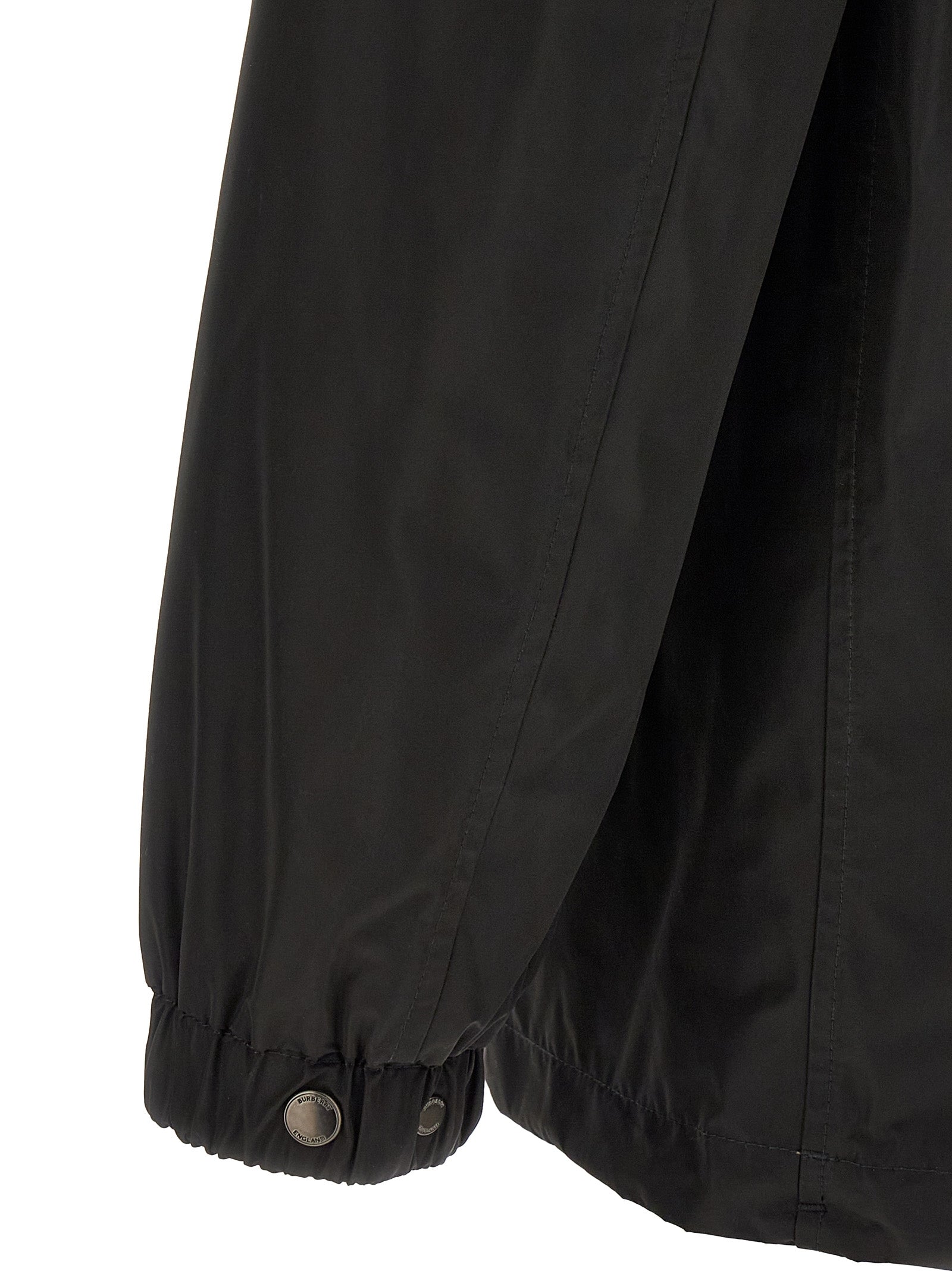 Burberry Black Polyester Coat