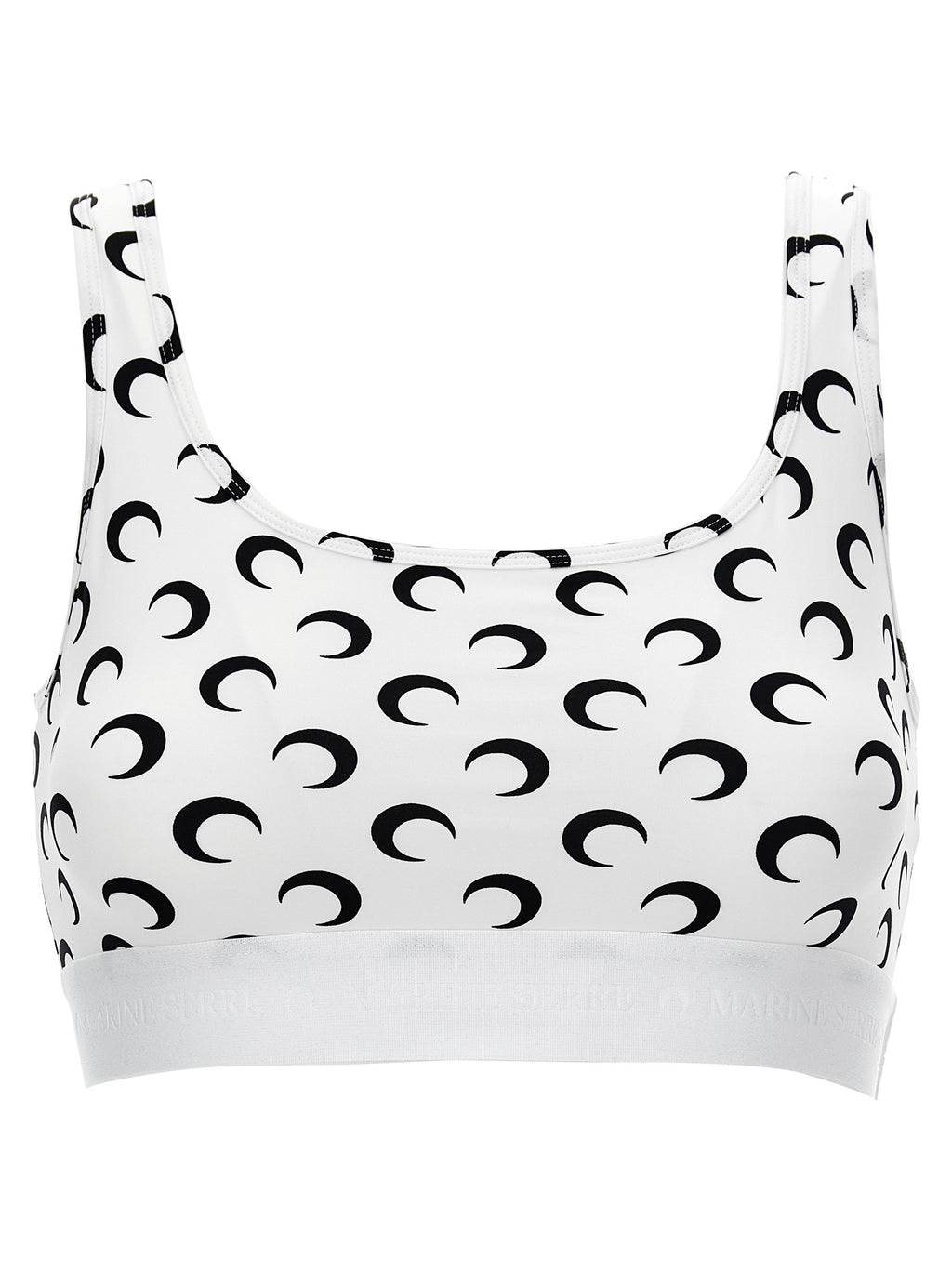 Marine Serre Bicolor Polyamide Sport Bra