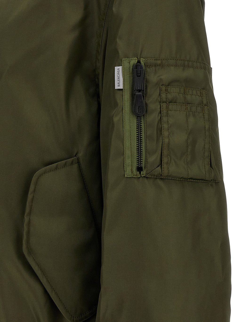 Balenciaga Bicolor Polyamide Bomber