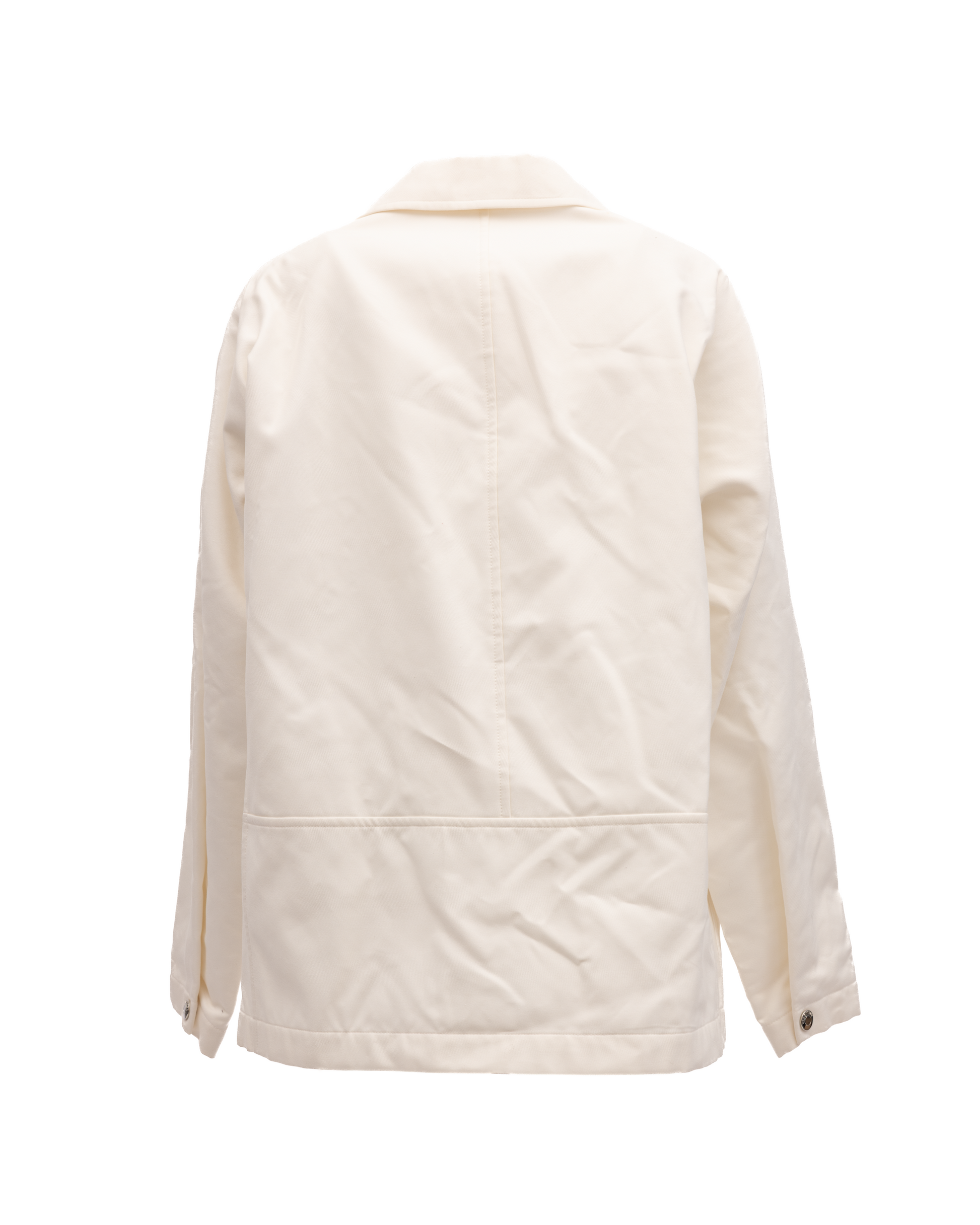 Valentino Garavani Ivory Oversized Shirt Jacket