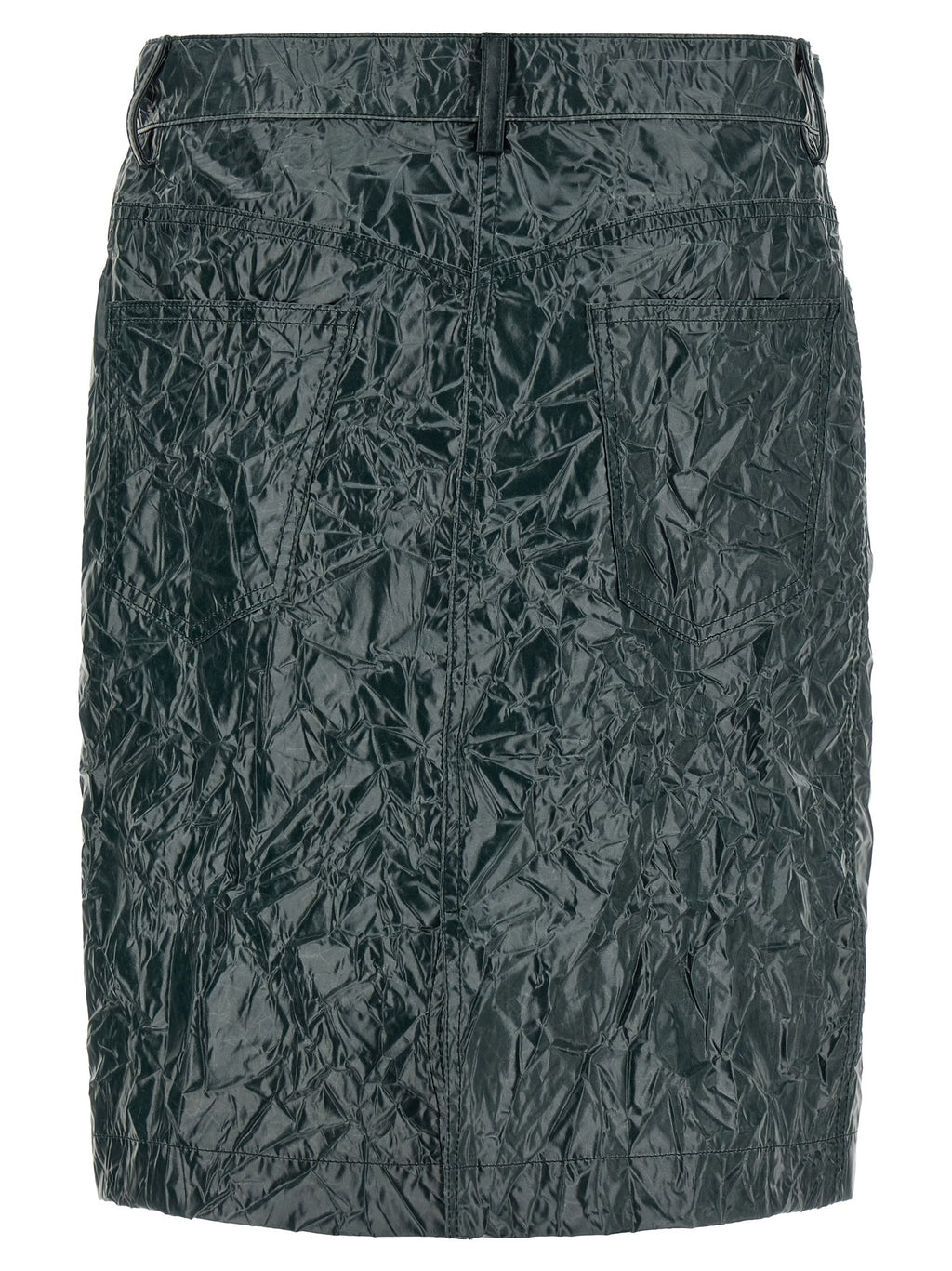 Marni Bicolor Polyester Midi Skirt