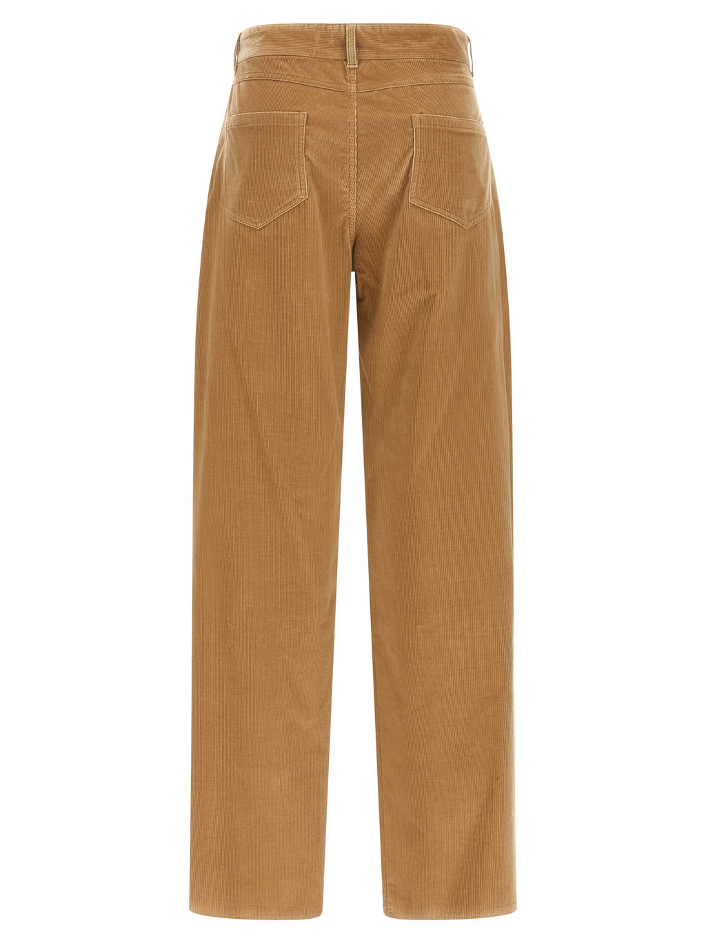 Max Mara Beige Cotton Casual Pants