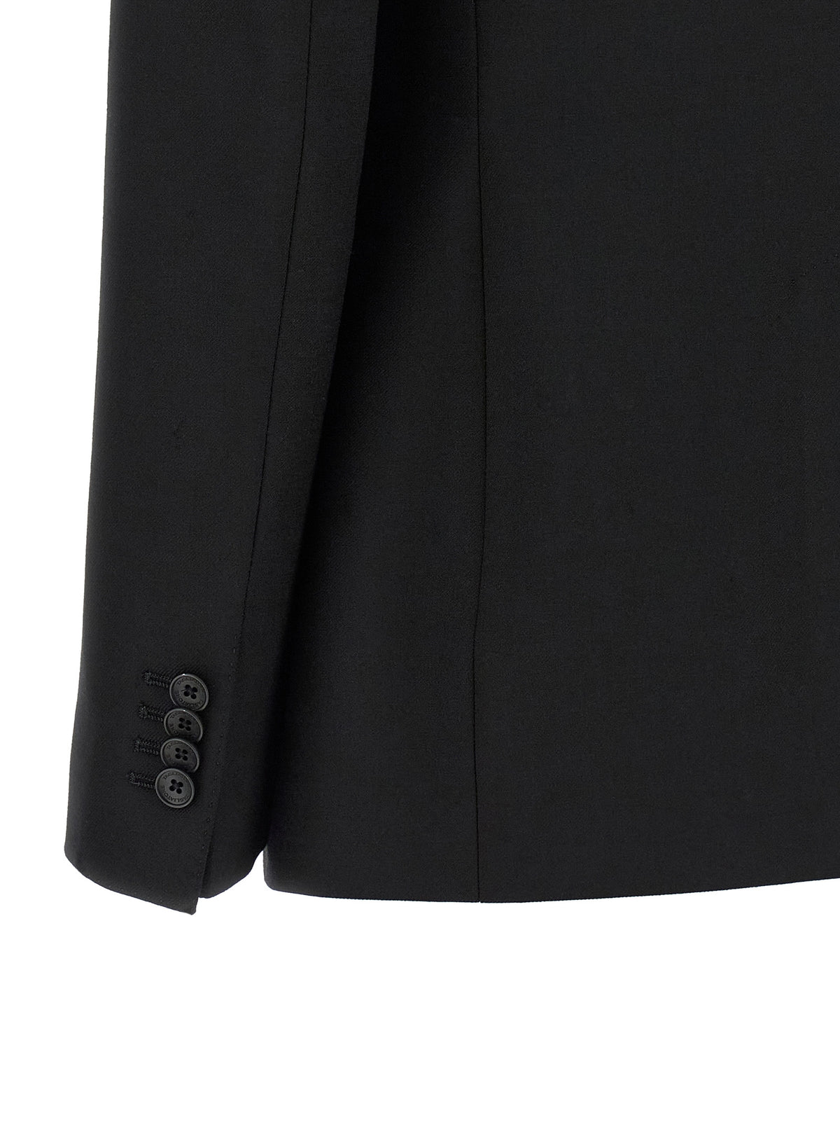 Tagliatore Black Polyester Blazer