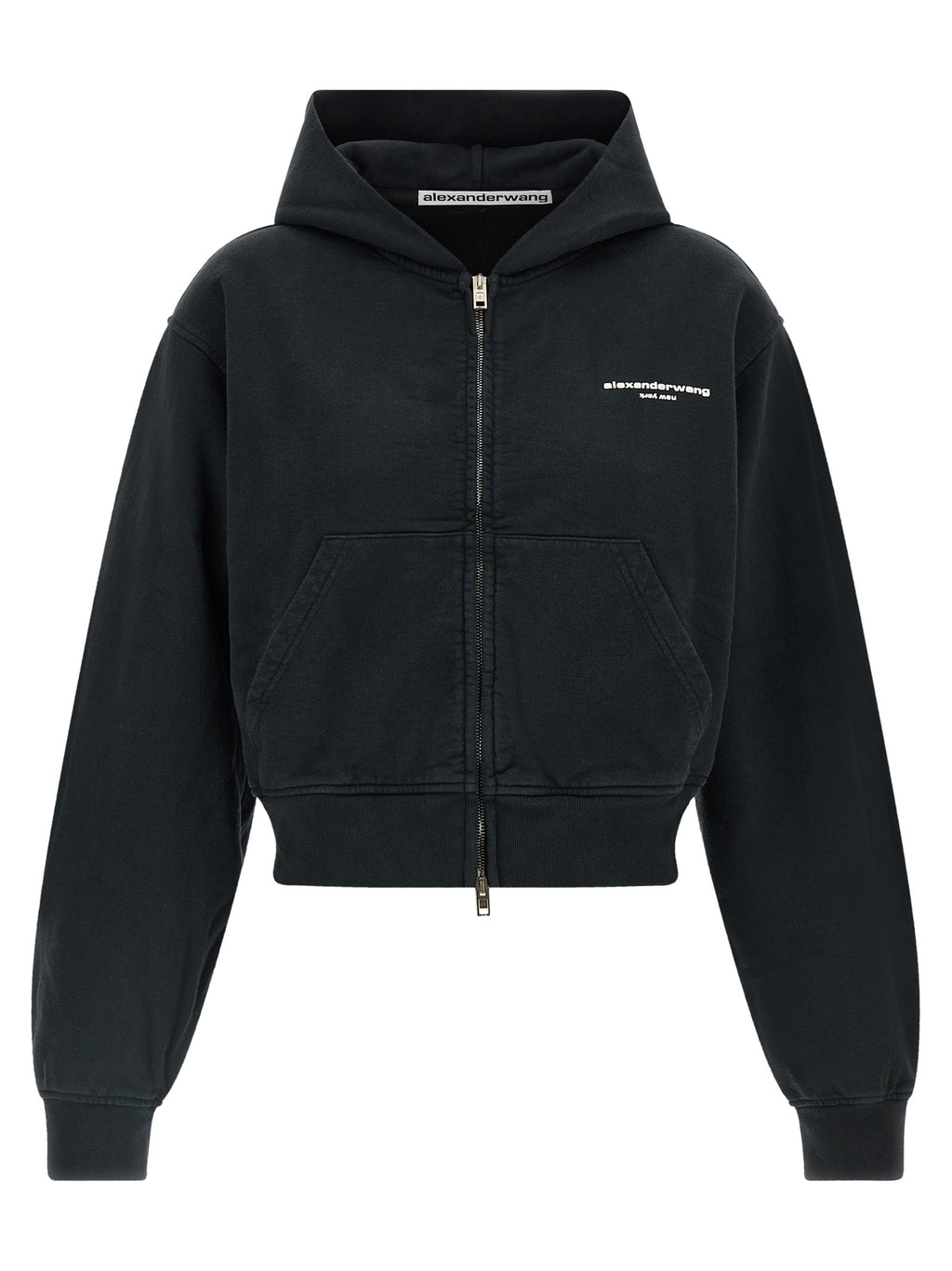 Alexander Wang Black Cotton Sweatshirt