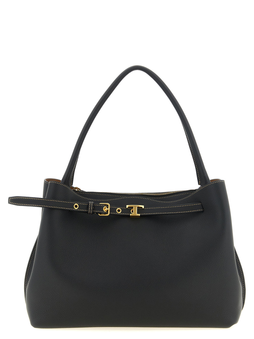 Tod's Handtasche aus schwarzem Kalbsleder