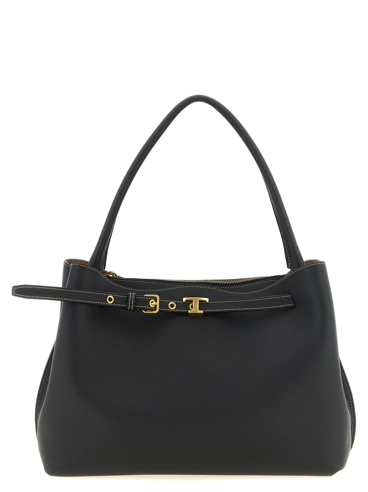 Tod's Handtasche aus schwarzem Kalbsleder