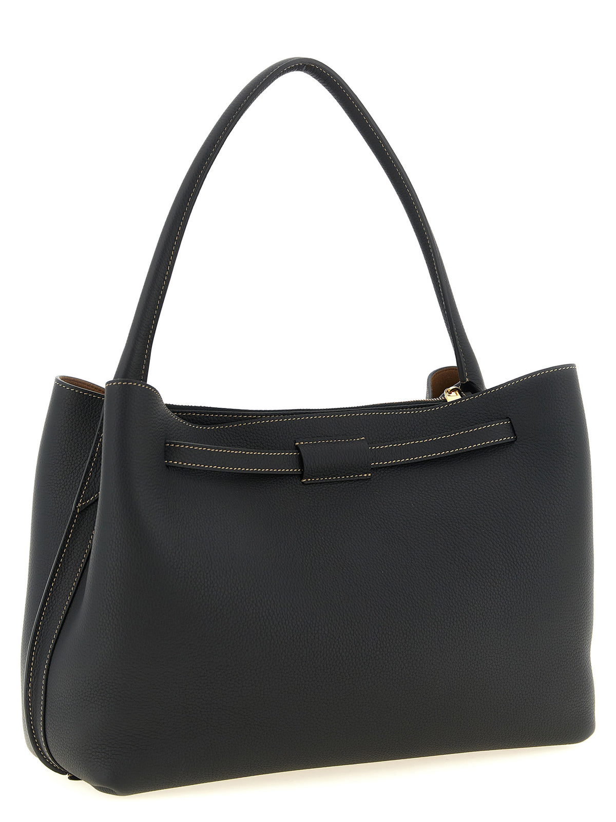 Tod's Handtasche aus schwarzem Kalbsleder