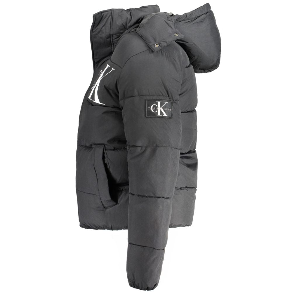 Calvin Klein Black Nylon Men's Jacket