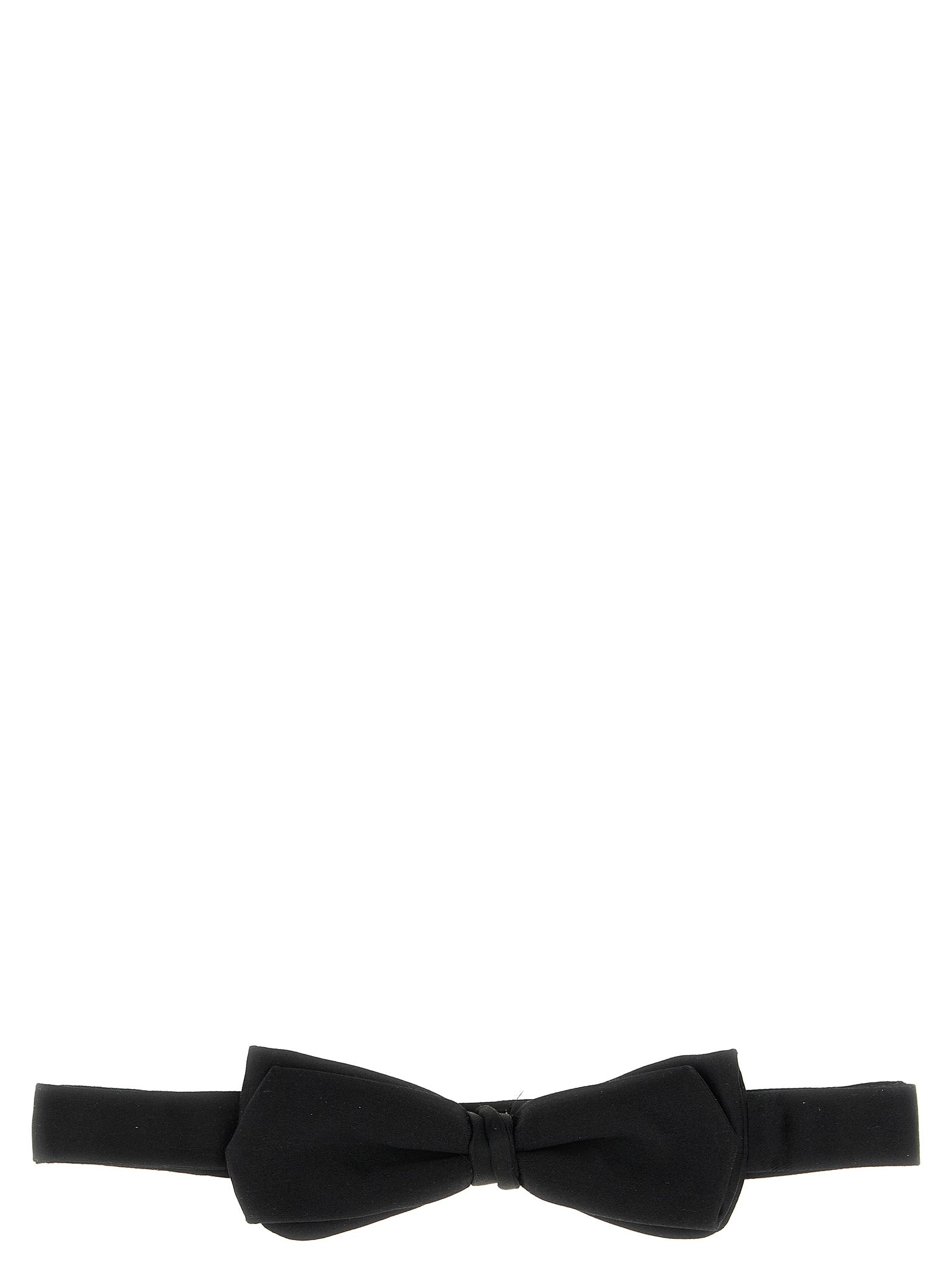 Pal Zileri Black Silk Bowtie