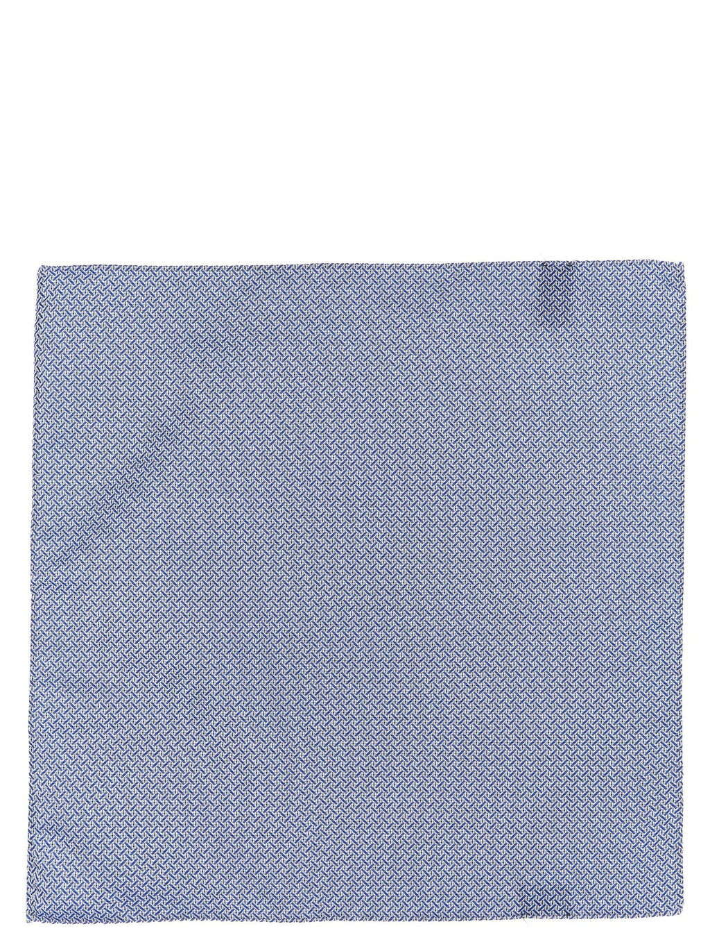 Pal Zileri Blue Polyester Pocket Square