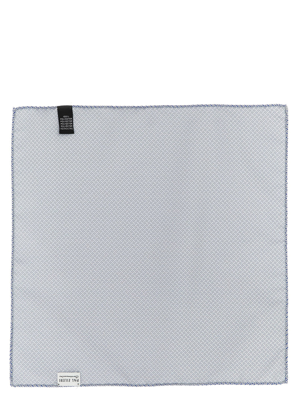 Pal Zileri Blue Polyester Pocket Square