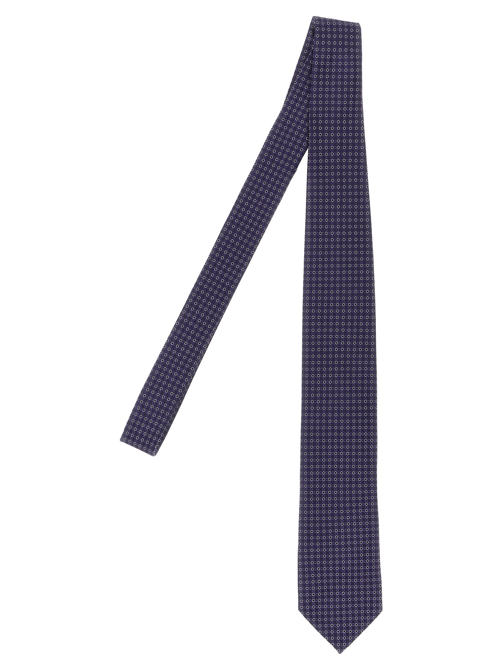 Pal Zileri Purple Silk Tie