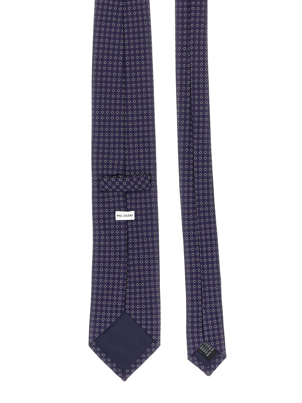 Pal Zileri Purple Silk Tie