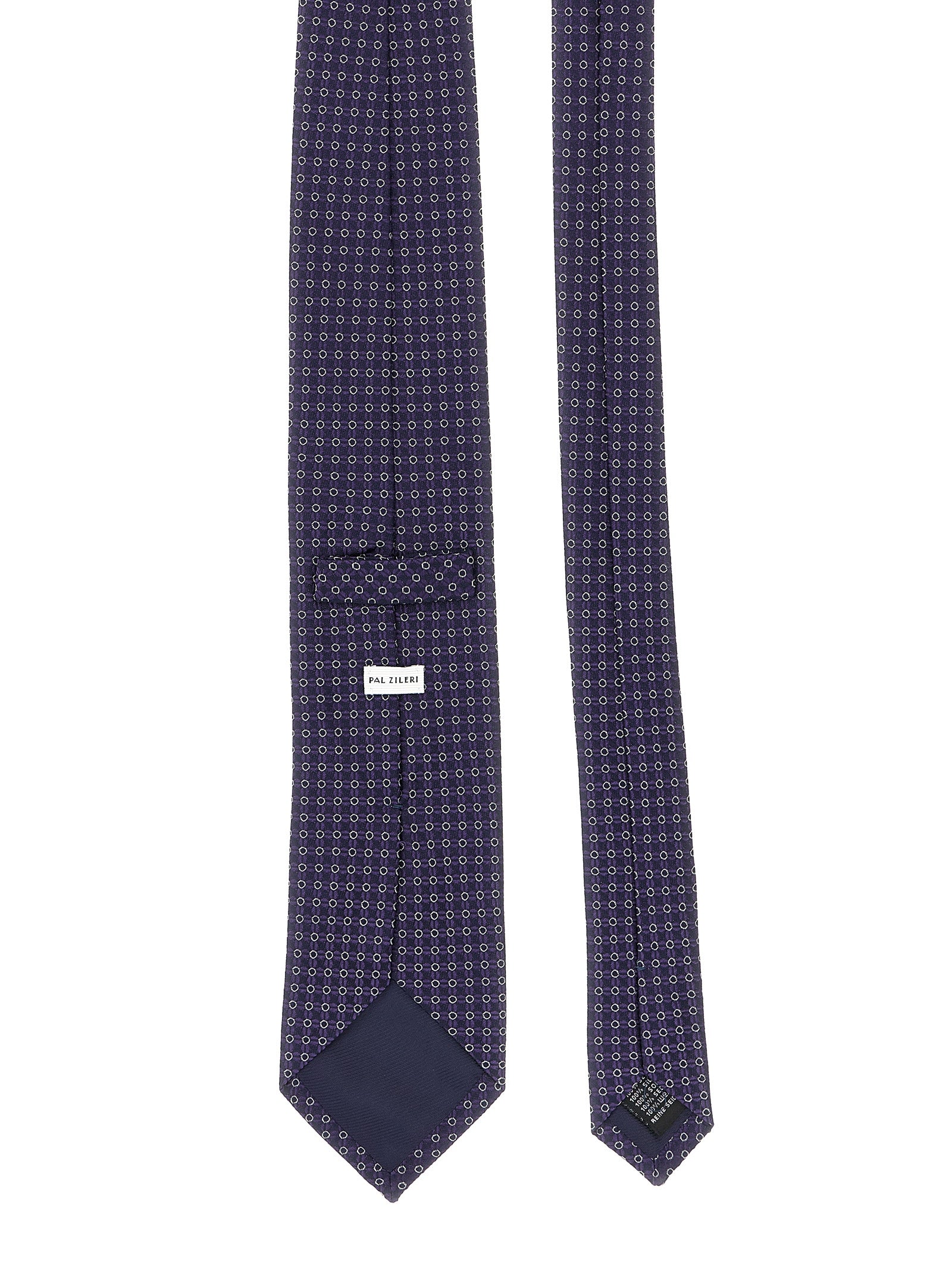 Pal Zileri Purple Silk Tie