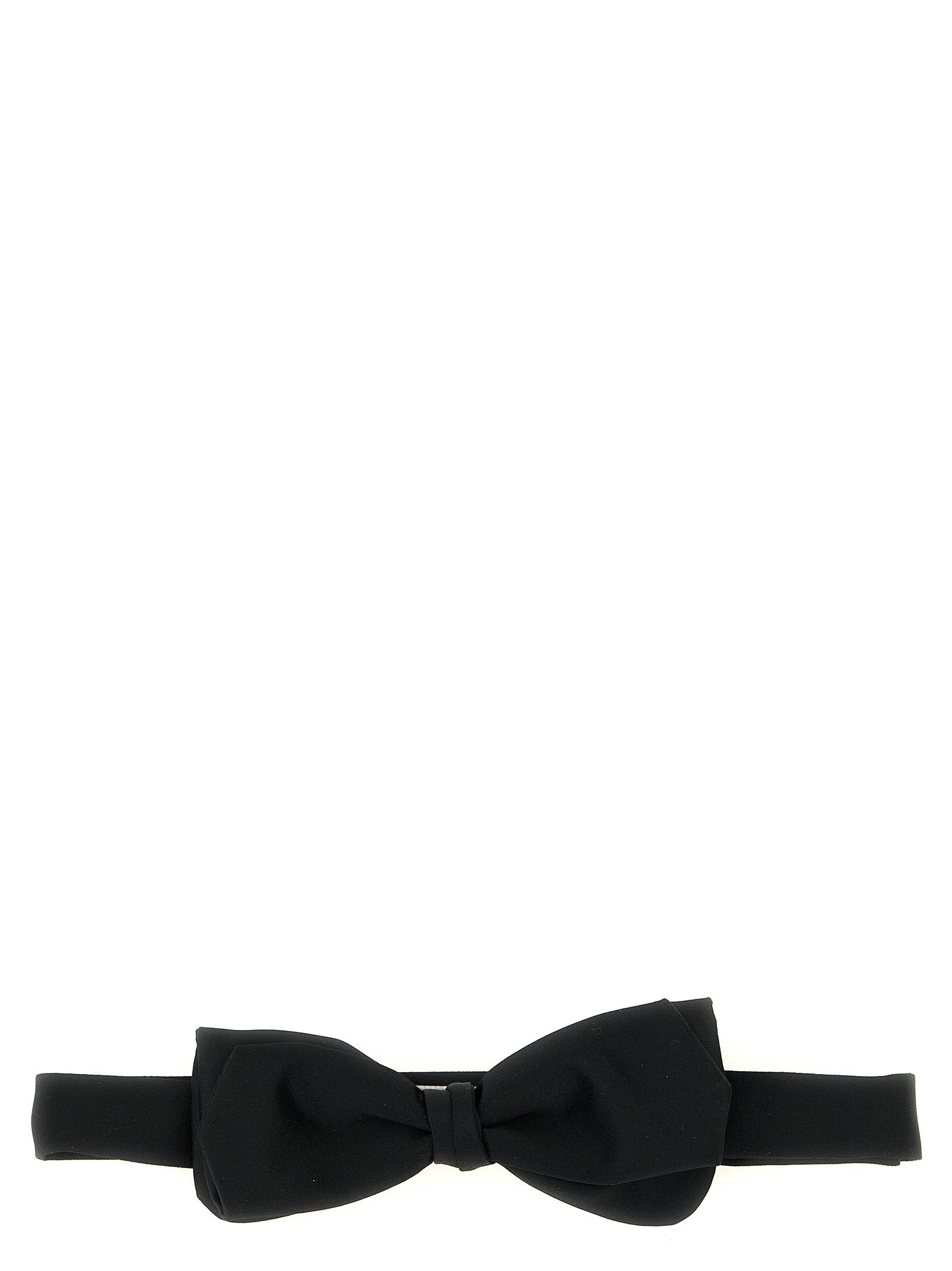 Pal Zileri Black Polyester Bowtie