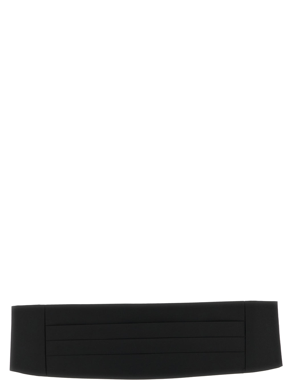Pal Zileri Black Polyester Cummerbund