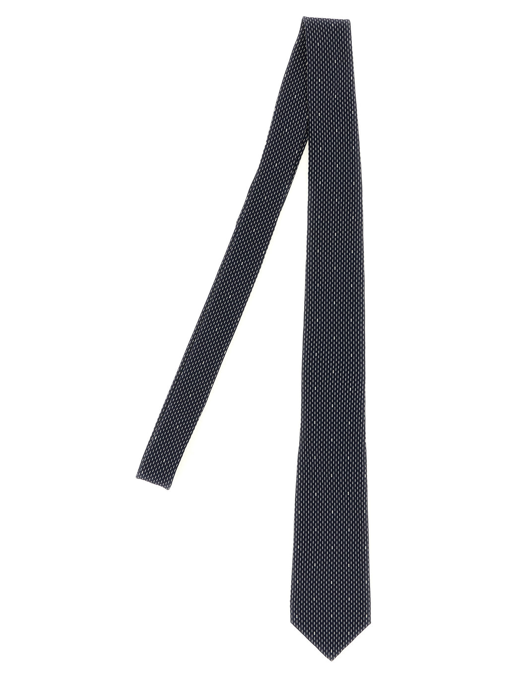 Saint Laurent Blue Silk Tie