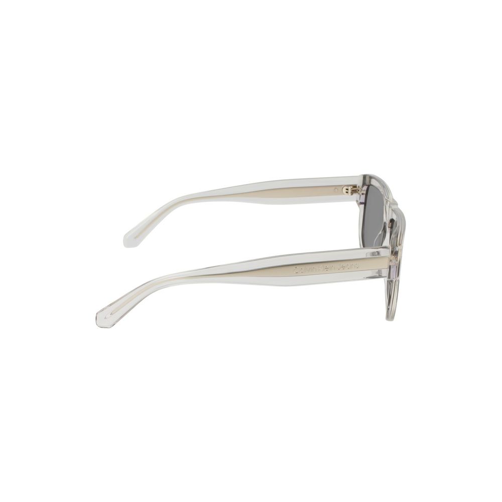 Calvin Klein Transparent Acetate Sunglasses
